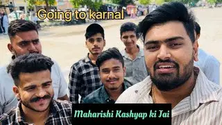 Maharishi Kashyap mahotsav karnal || cm manohar Lal Khattar || vlog ||