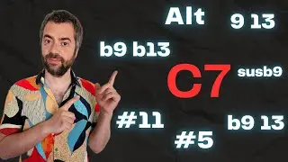 Todas las Escalas para Acordes Dominantes COMPARADAS 🎹