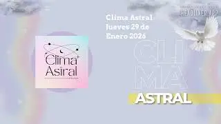 Clima Astral Jueves 29 de Enero 2026 | Lunalogia