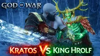 KRATOS VS KING HROLF🤯 BERSERKER KING FINAL FIGHT | GOW RAGNAROK PC GAMEPLAY |#godofwarragnarok
