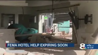 Florida hurricane victims say there&rsquo;s &lsquo;no place to go&rsquo; as FEMA hotel help expires soon | 8 On Your S