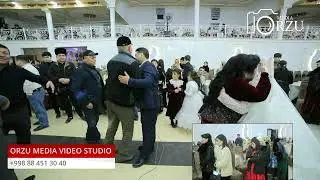 OSTONA GUZAR TOYXONASI. SHAXZODBEK & XURSHIDAXONLARNING VISOL OXSHOMLARI ORZU MEDIA 2026 01 07