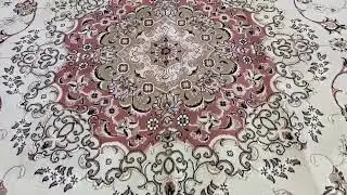 Kerman Pre loved rug, Size: 400&times;300 cm, beige, 400 knots per square meters #premiumpersiancarpets