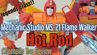 Mechanic Studio MS-21 Flame Walker a.k.a MFT legends HotRod Unboxing and Review