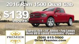 The Dodge and RAM Drive & Discover Event at Premier Cape Cod - June 2016 Offer