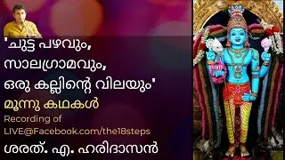 ചുട്ട പഴവും, സാലഗ്രാമവും, ഒരു കല്ലിന്റെ വിലയും | കഥകൾ | ശരത്.എ.ഹരിദാസൻ