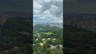 Central Park from Above: A Breathtaking Aerial View #aerialview #centralpark #skyview