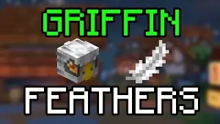 How To Get Griffin Feathers FAST | Hypixel Skyblock