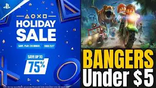 15+ потрясающих игр по цене менее 5 долларов! | Праздничная распродажа PSN 2025