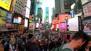 4K 360&deg; New York City: Times Square, Manhattan