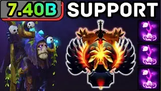 🔥 NEW PATCH 7.40b !!! WITCH DOCTOR SUPPORT PRESS R FOR KILLS | DOTA 2 GAMEPLAY 🔥