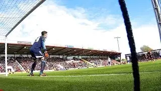 #FanCam | Lewis Grabban scores a penalty at home to Nottingham Forest