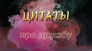 УДИВИТЕЛЬНЫЕ ЦИТАТЫ ПРО ДРУЖБУ, НАД КОТОРЫМИ СТОИТ ЗАДУМАТЬСЯ...