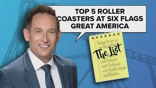 The List: Top 5 roller coasters at Six Flags Great America, according to Marcus Leshock