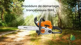 Comment démarrer sa tronçonneuse Stihl ?