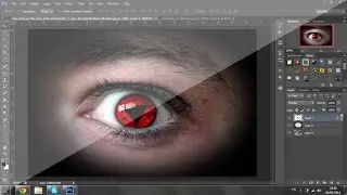 How To Make Sharingan Eye In [PS] (The Best)