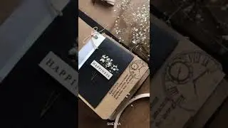 🍂/vintage Scrapbook/clear Stamps/pressed flowers/scrapbook tutorial/
