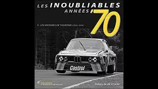 Extract Book on Race BMW CSL Les Inoubliables Annees 70's