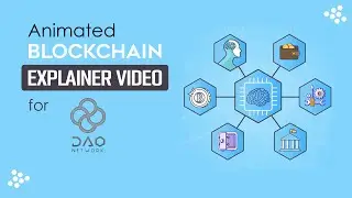 DAO Network |  Blockchain Explainer video | Blockchain Animation | Animated Blockchain Video
