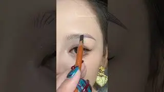How To Draw Perfectly Eyebrow Shape With Pencil ✨