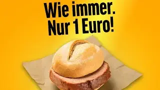 🥪 Unser Fleischk&auml;sebr&ouml;tchen: Immer frisch. Immer lecker. Und wie immer f&uuml;r nur 1 Euro! 😋✨