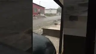 Chove forte, S&atilde;o Vicente.