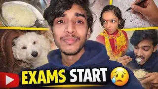 सुबह की चाय से कॉलेज एग्जाम तक | Full Day Real Life Vlog 🏫☕🐶 