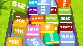 Merge Cube 2048 3D - ASMR Gameplay (Cubes Math, Level Up NumberBlocks Jelly Balls) Inka Kubes 47