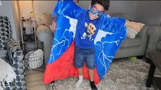 Wearable Kids Blanket Cape with Mask - Review
