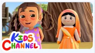 Meri Gudiya Nursery Rhyme, మేరి గుడియా, Baby Songs in Telugu and Kids Videos