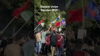 Student Union Election 2025 #universityofhyderabad #election #studentlife
