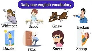 Daily Use English Words | Vocabulary | Expand your English vocabulary