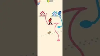 Home Rush 🥳🤣 Tricky Puzzle Game | Cartoon Animation #shorts #animation