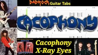 XRay Eyes - Cacophony - Guitar + Bass TABS Lesson