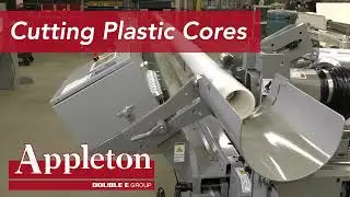 Servo Cutting for Plastic Cores on the A301 Core Cutter