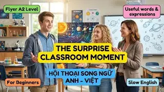 A1-A2 level | Useful words & expressions  topic | THE SURPRISE CLASSROOM MOMENT