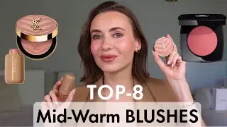 TOP-8 Mid-Warm Blushes | Anti-Aging Beauty Device | Application Tips from Pro | MARI VINNIKOVA