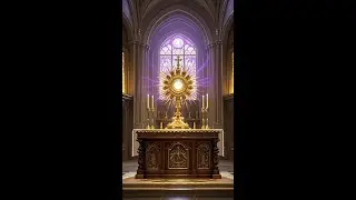 Blessed Sacrament Heart – 5 Minutes with Jesus to Feel His Loving Gaze 🫶
