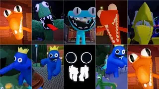 RAINBOW FRIENDS 🌈CHAPTER 1/2 ALL JUMPSCARE 🌈 GAME #roblox #robloxjumpscare 