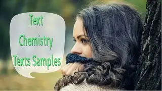 Text Chemistry Texts Samples