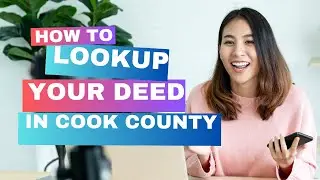 How to lookup your deed on the Cook County website