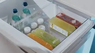 Monogram Integrated Refrigerator with Soft-Close Freezer Drawers