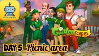 Gardenscapes Storyline : Day 5 - Picnic Area