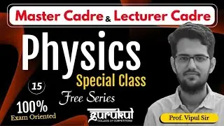 Master Cadre Science Physics | Lecturer Cadre Physics | Important MCQ's 19