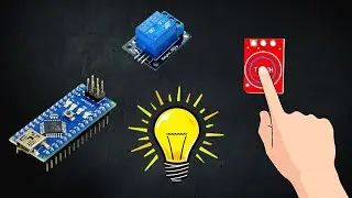 Touch Light Using TTP223 Touch Sensor & Arduino By Technoesolution | 