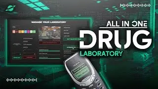 Best & Realistic All In One Drug Laboratory Script [QB/ESX] - FiveM Script