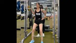Bollywood sexiest actress Kriti Sunon doing hot workout #Hotworkout #sexy #actress