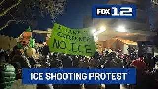 Portlanders protest ICE following 2nd deadly shooting in Minnesota