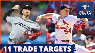 11 Top Trade Targets to BOLSTER the Mets&rsquo; Rotation | Who&rsquo;s the BEST Fit to Be the Next ACE?