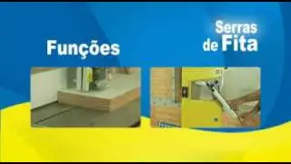 Serras de Fita de Bancada - Profissional Ferrari SF-8, SF-9, SFP-12